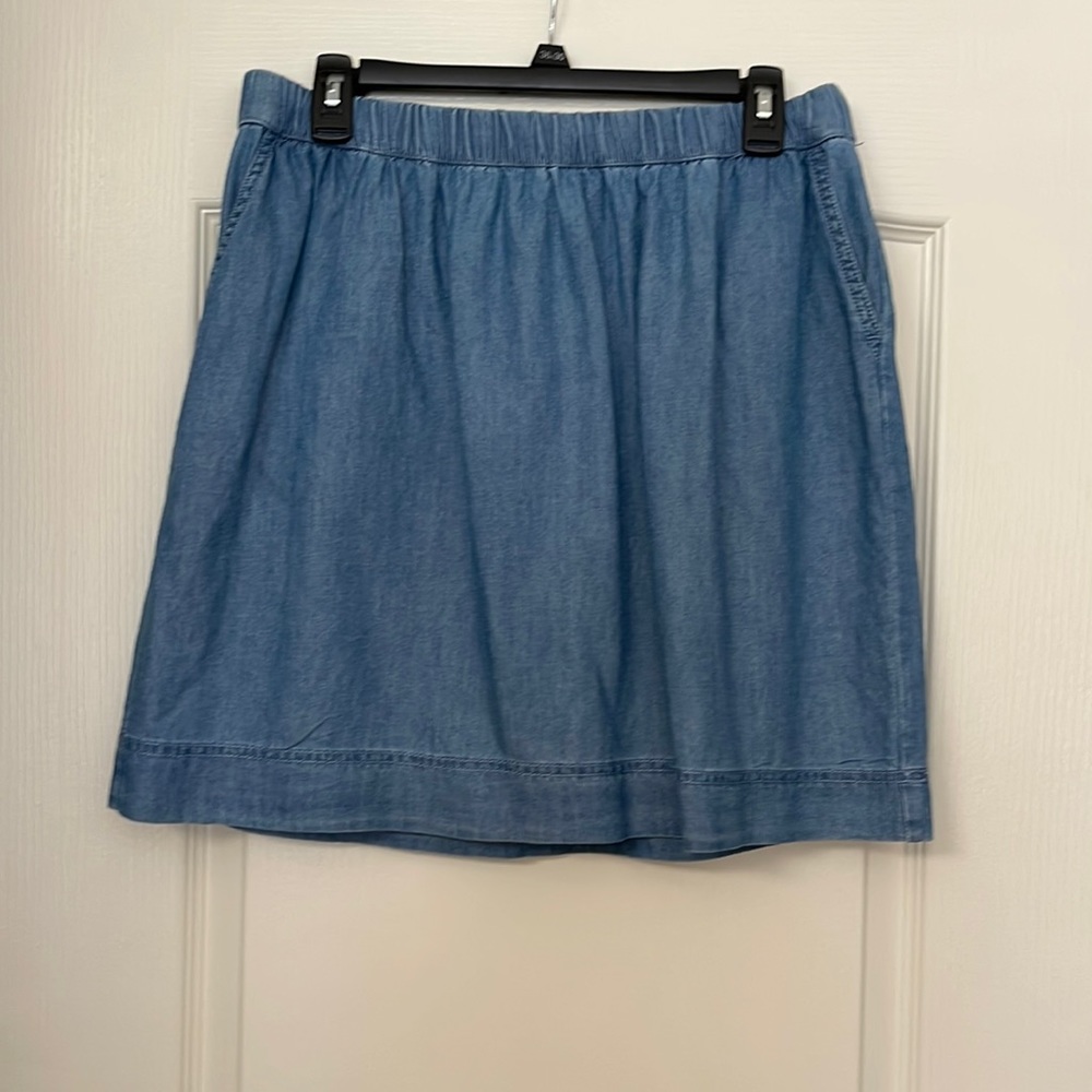 Ladies Sonoma Denim Skirt with pockets
